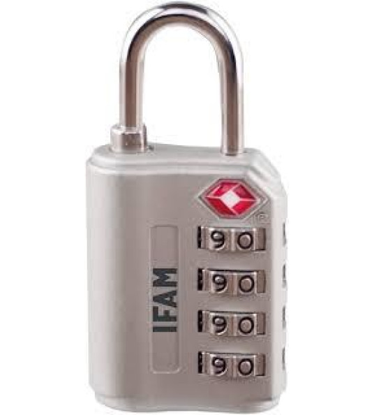 IFAM TRYPLOCK 4W TSA COMBINATION PADLOCK