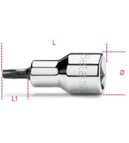 SOCKET 1/2`DR TX30L BETA