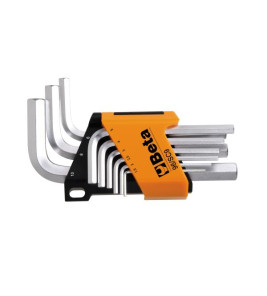 ALLEN KEYS 9PC 1.5-10MM  ON STAND BETA