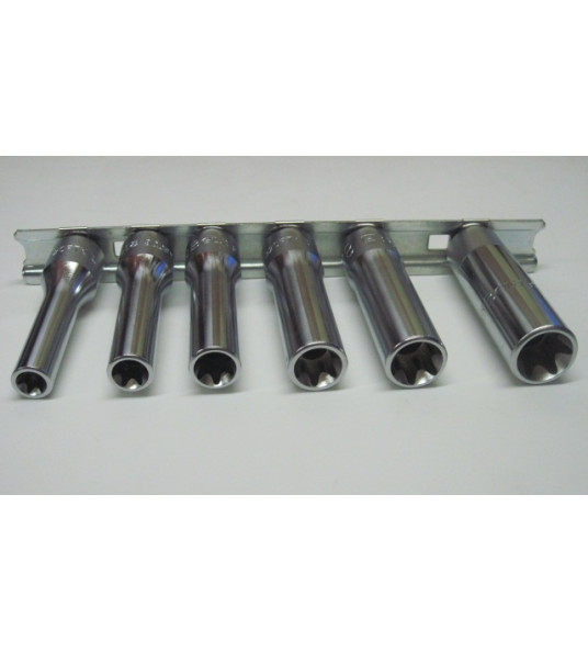 6PC LONG FM TORX SKTS