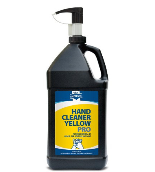AMERICOL HAND CLN YLW PRO 3.8L