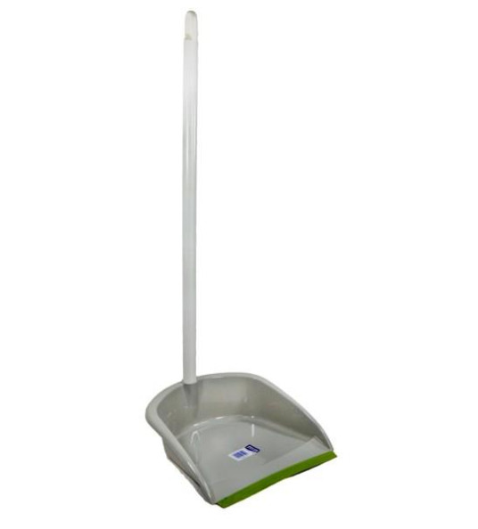 PLASTIC DUST PAN WITH LONG HANDLE
