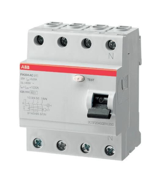 RCD 4P 40A 30MA ABB