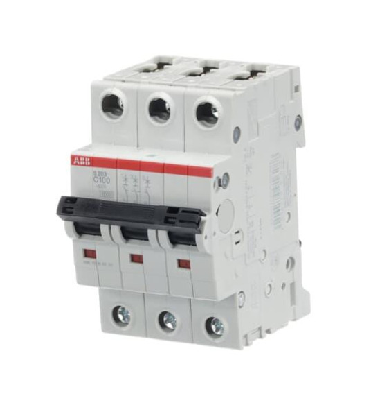 MCB 3P 100A C 6KA