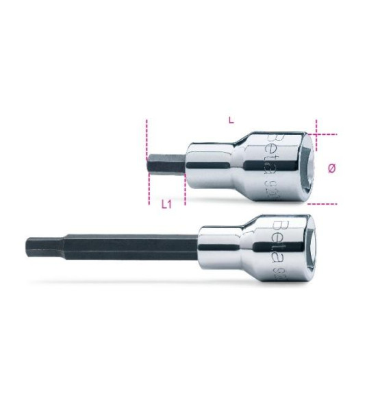 ALLEN KEY 1/2``D 6MM LONG BETA