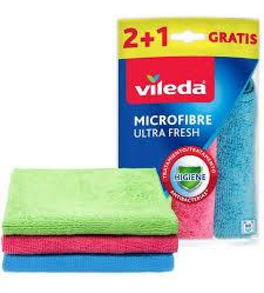 VILEDA ULTRAFRESH MICROFIBRE 2+1