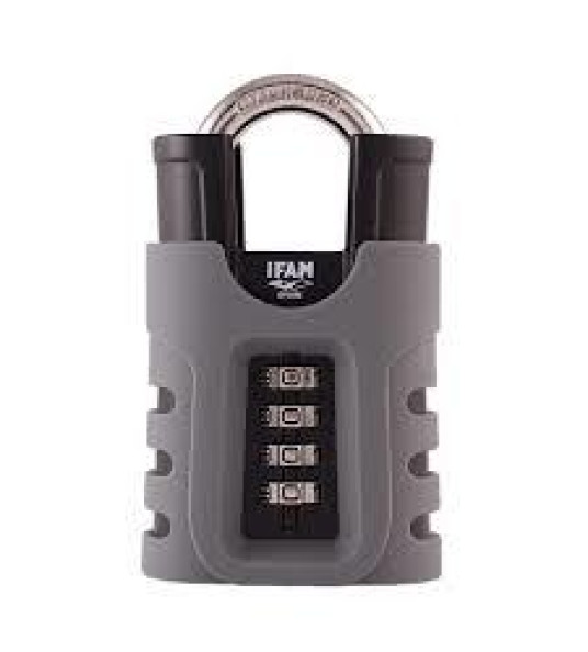 BLACK FORCE APN COMBINATION PADLOCK 55MM