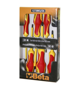 SCREWDRIVERS 1000V 6PC BETA