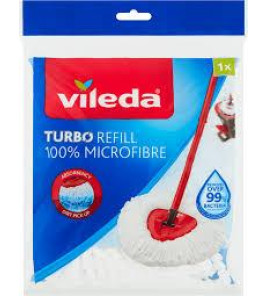 VILEDA TURBO REFILL 100% MICROFIBRE