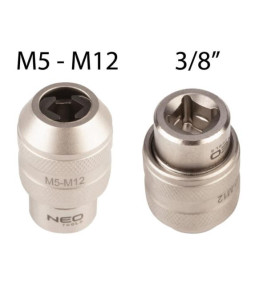 TAP WRENCH M5-M12 3/8`` DRIVE NEO