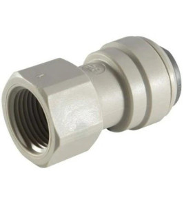 STRAIGHT ADAPTOR 3/8`` BSP F- 3/8 TUBE